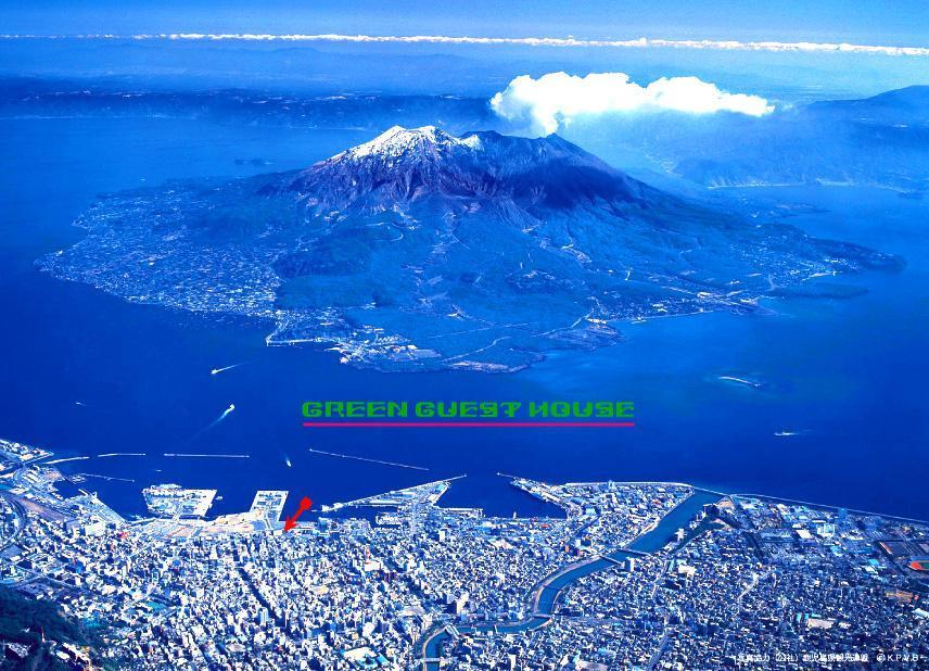Green pensión Kagoshima Exterior foto